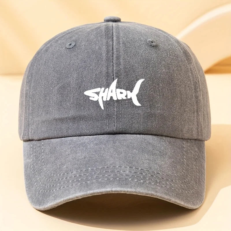 Fashion Shark Print Baseball Cap