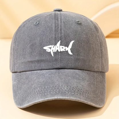 Fashion Shark Print Baseball Cap