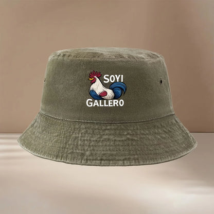 Rooster Pattern Fisherman Hat Outdoor