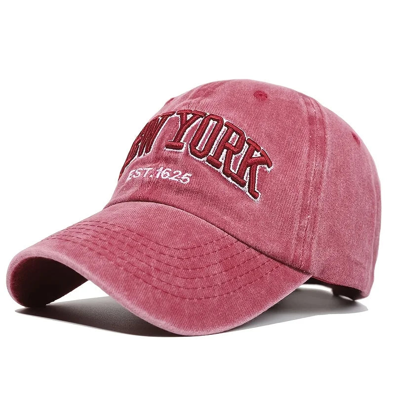 New York Embroidered Snapback Baseball Cap