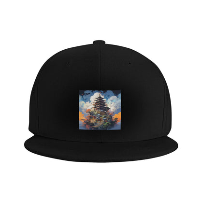 City House In The Clouds Snapback Cap