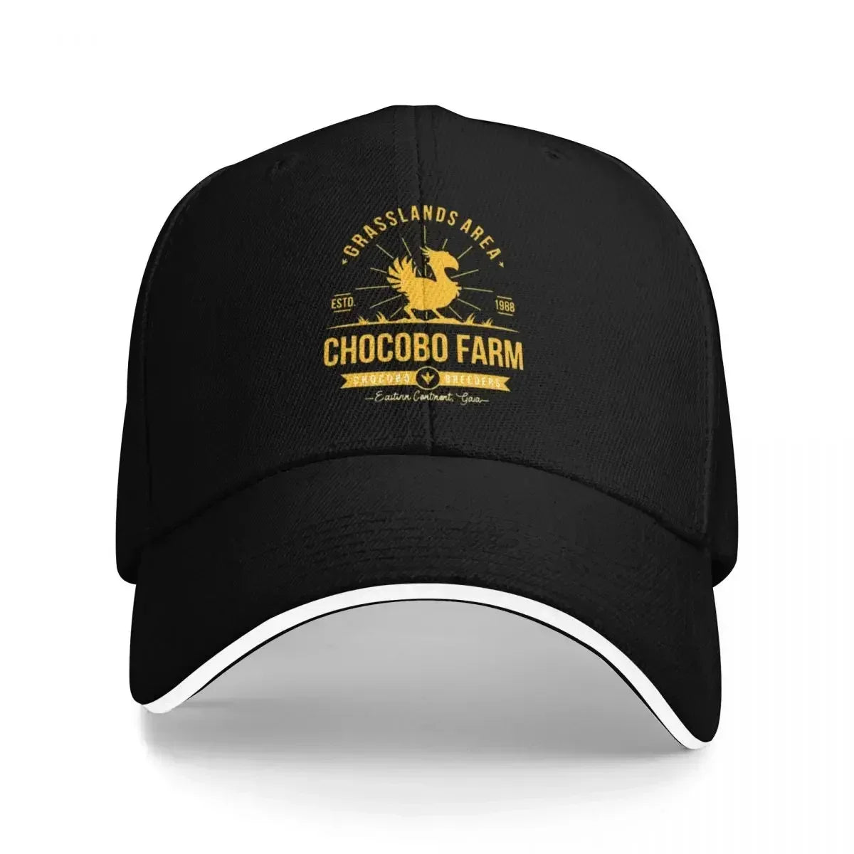Yellow Chocobo Final Fantasy Baseball Cap