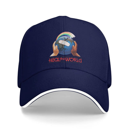 Heal The World Michael Jackson Signature Baseball Cap