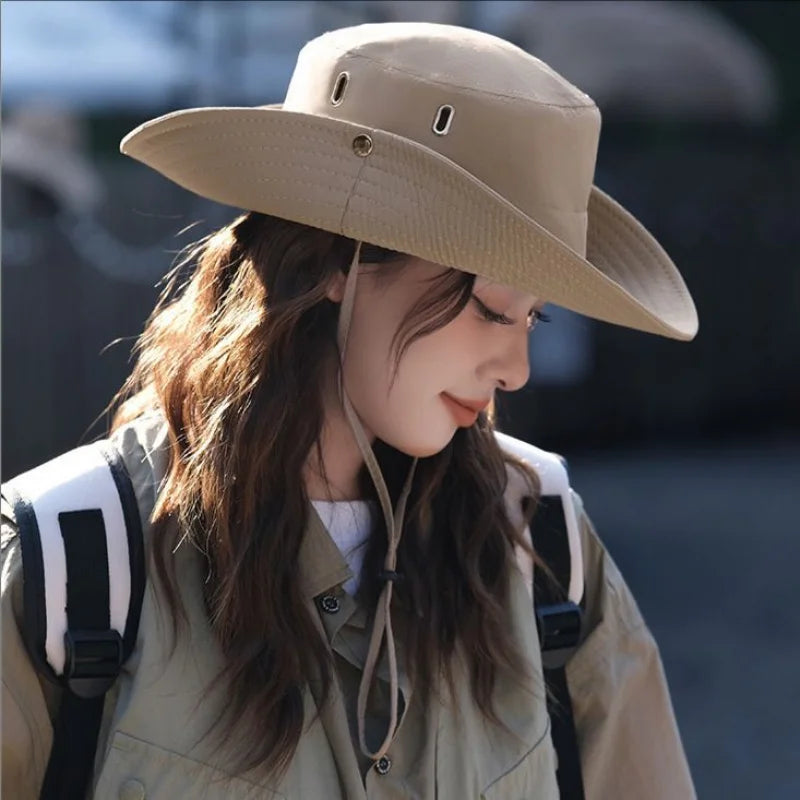 Waterproof Nylon Outdoor Sun Protection Bucket Hat