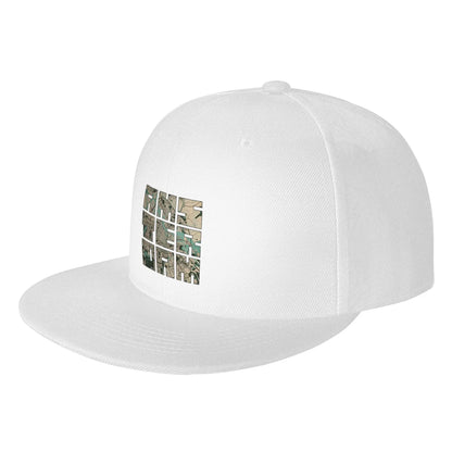 Vintage Amsterdam City Map Snapback Cap