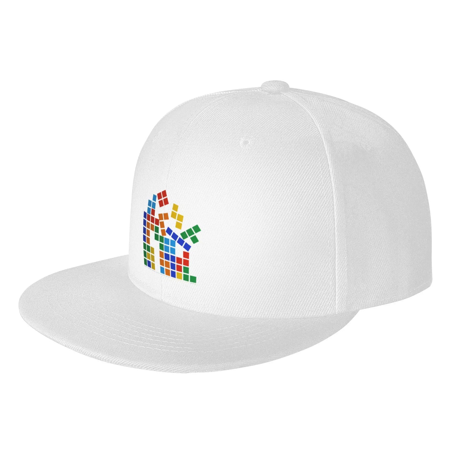 Brick Game Falling Blocks Snapback Cap