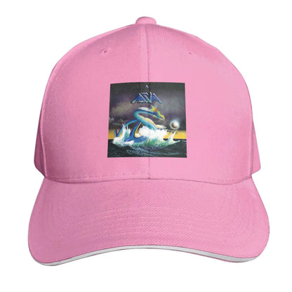 Asia Asia Vintage Graphic Baseball Cap