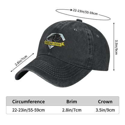 Metal Gear Solid Classic Washed Trucker Baseball Cap