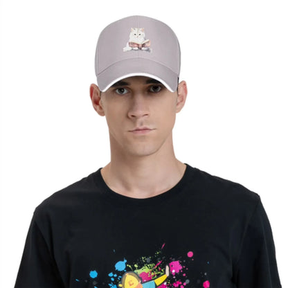 Reading Kitten Baseball Cap