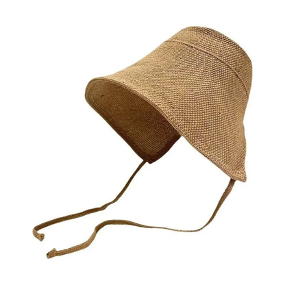 Big Wide Brim Linen Sun Hat