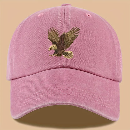 Eagle Print Outdoor Baseball Cap