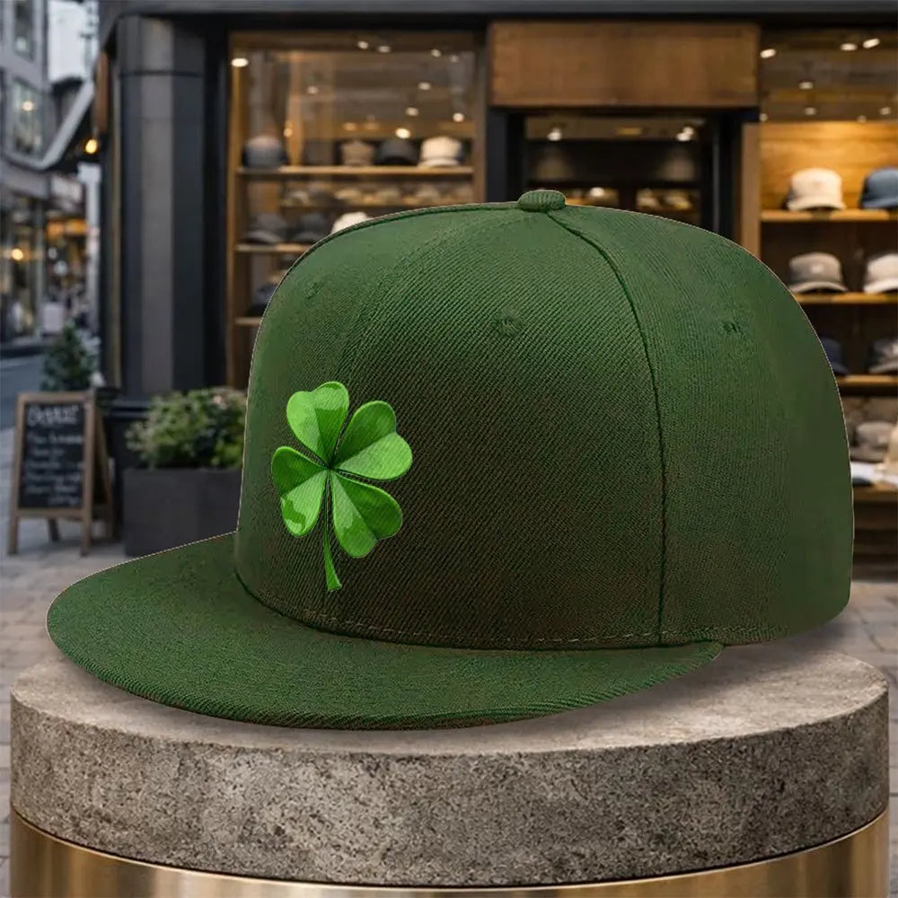 Four Leaf Clover Snapback Cap