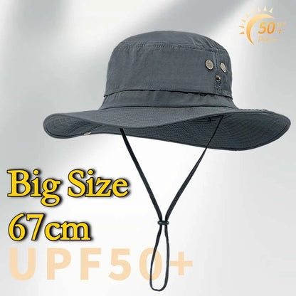 Large Size Waterproof UV Protection Bucket Hat