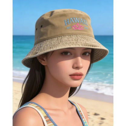 2026 New Bucket Hat Solid Color Sun Protection Casual