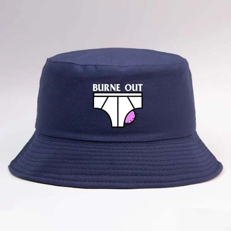 Adult Burne Out Summer Bucket Hats