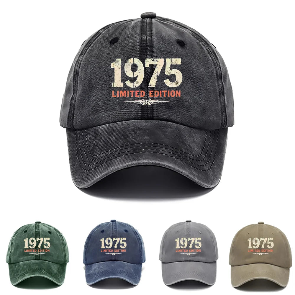 Retro 1975 Vintage Baseball Cap
