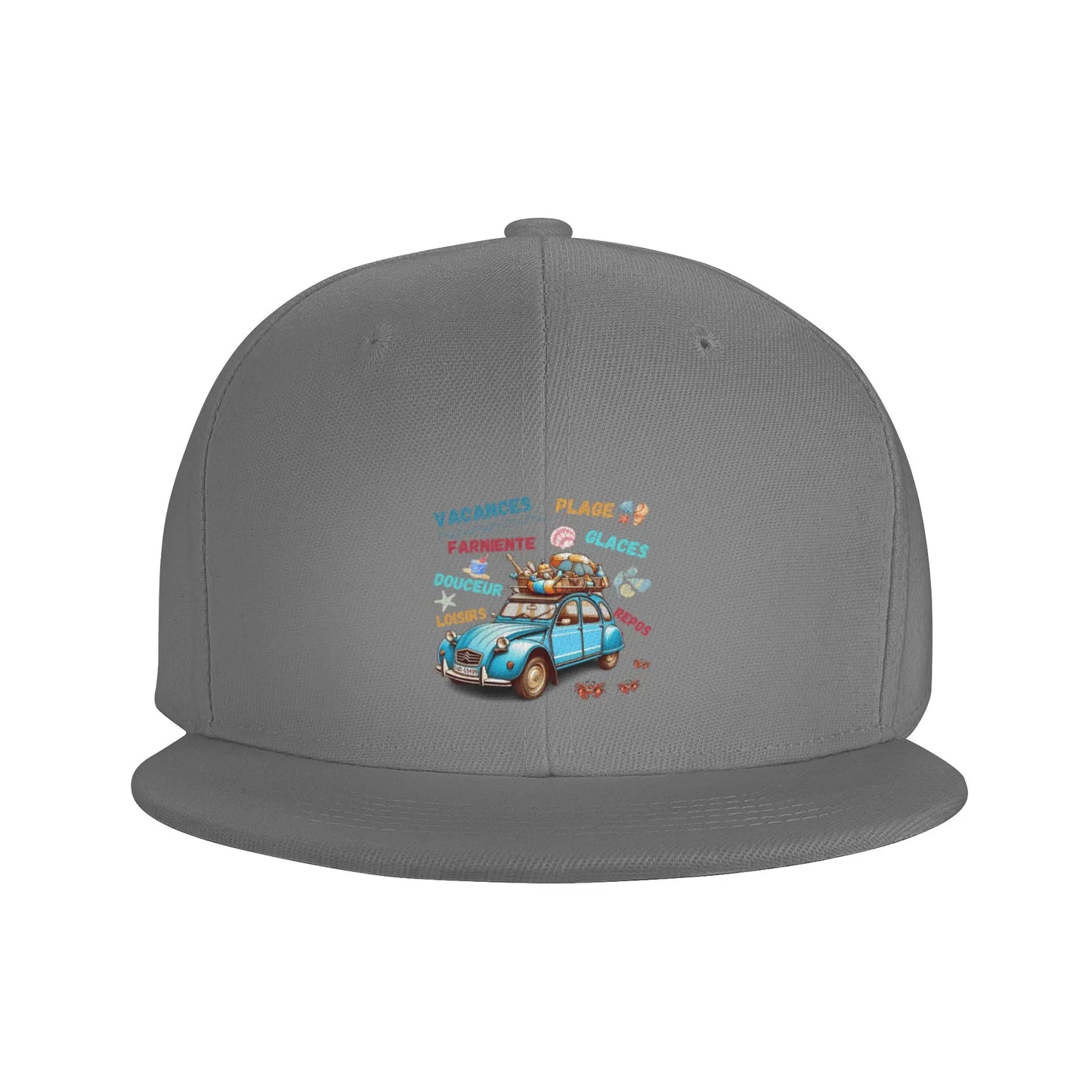 2 CV Holidays Snapback Cap