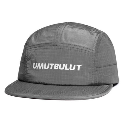 Unisex Solid Color Quick-Dry Flat Brim Snapback Cap