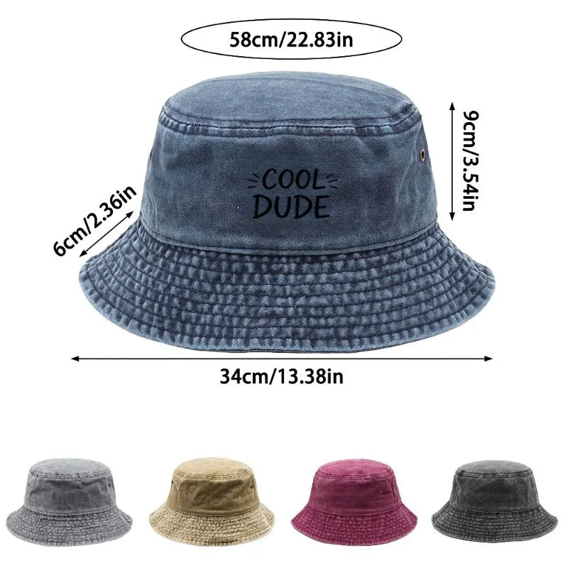 Solid Color Outdoor Bucket Hat