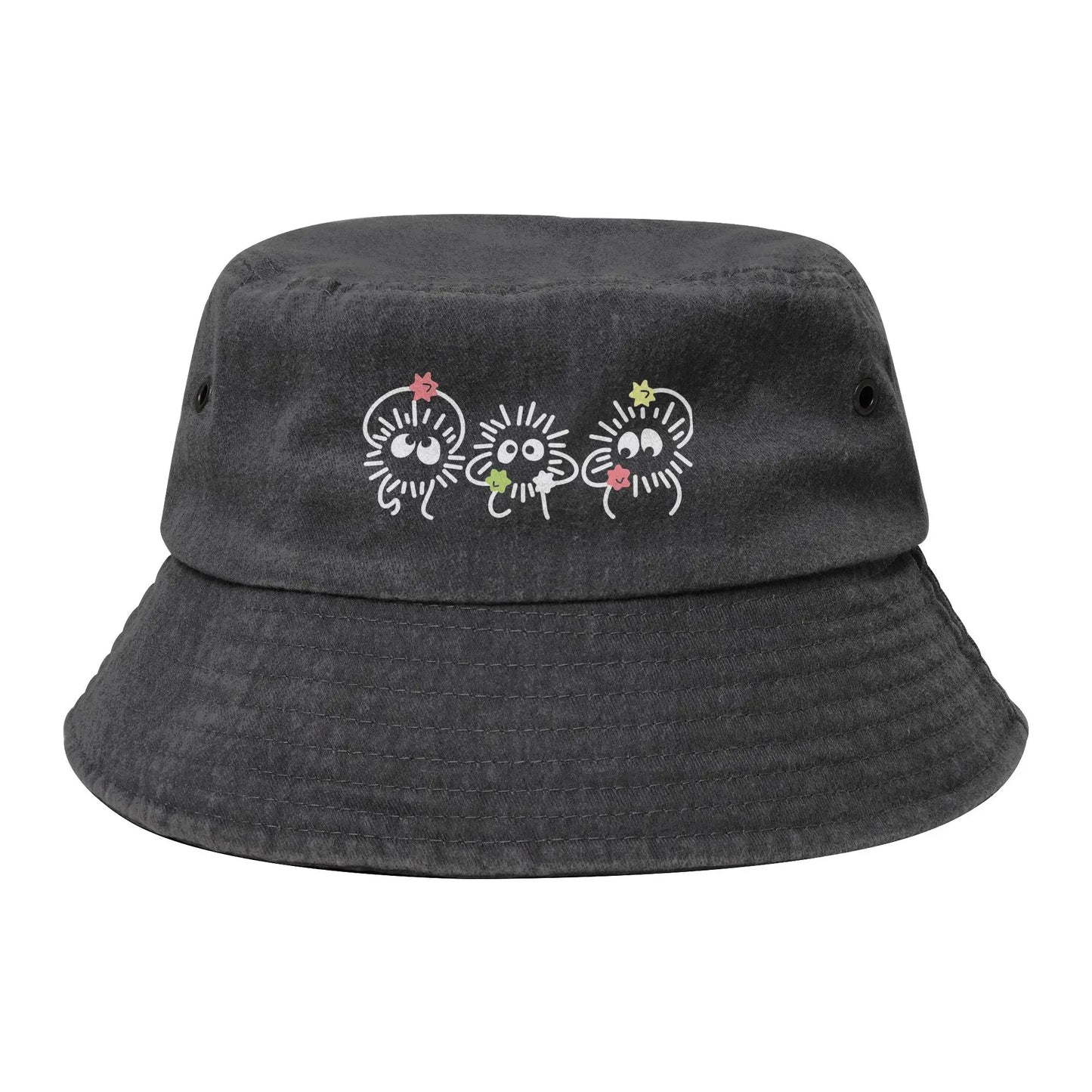 Stylish Susuwatari Soot Sprites Bucket Hat