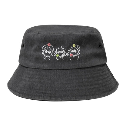 Stylish Susuwatari Soot Sprites Bucket Hat