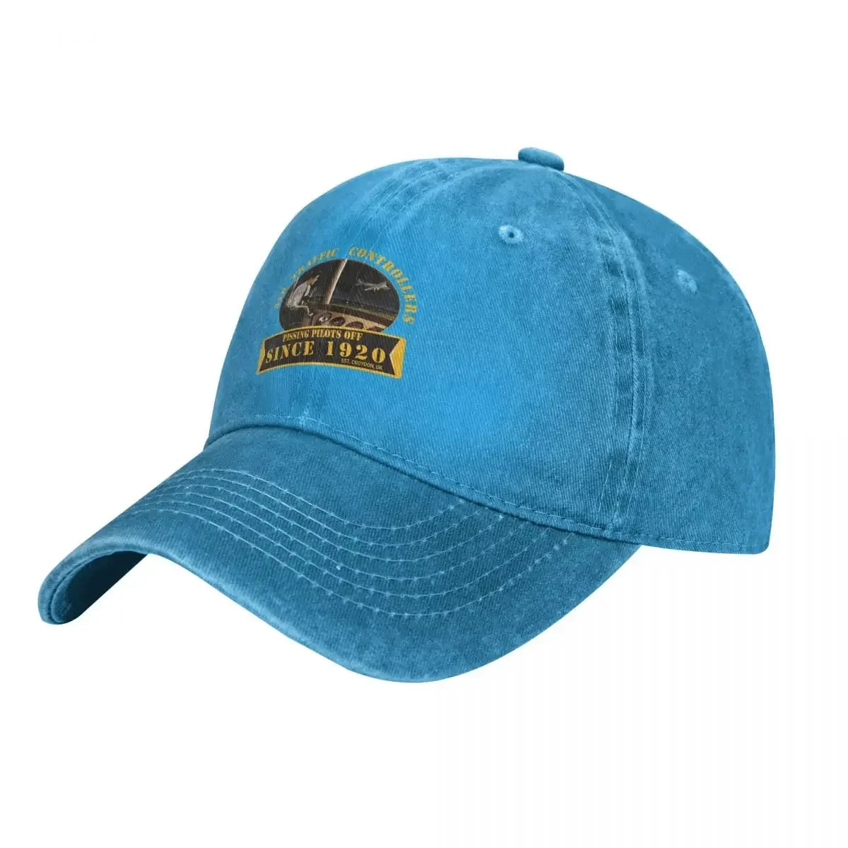 Vintage Aviation Cowboy Baseball Cap
