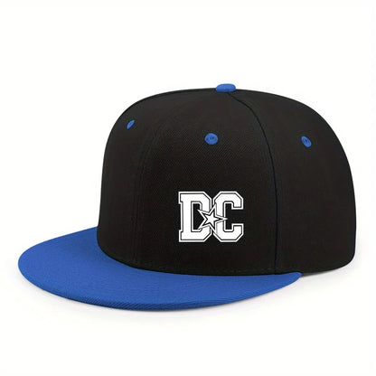 Letter Print Streetwear Adjustable Hip-Hop Snapback Cap