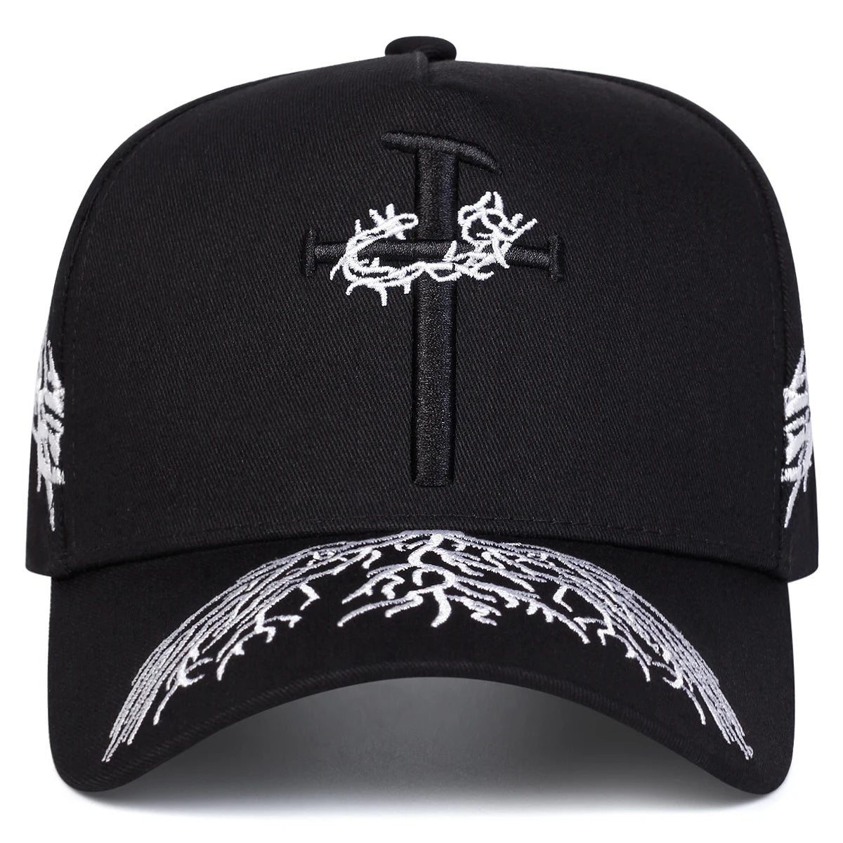 Iron Nail Embroidery Outdoor Baseball Cap