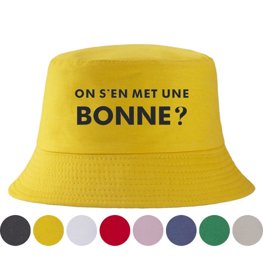 On Sen Met Une Bonne Reversible Bucket Hat