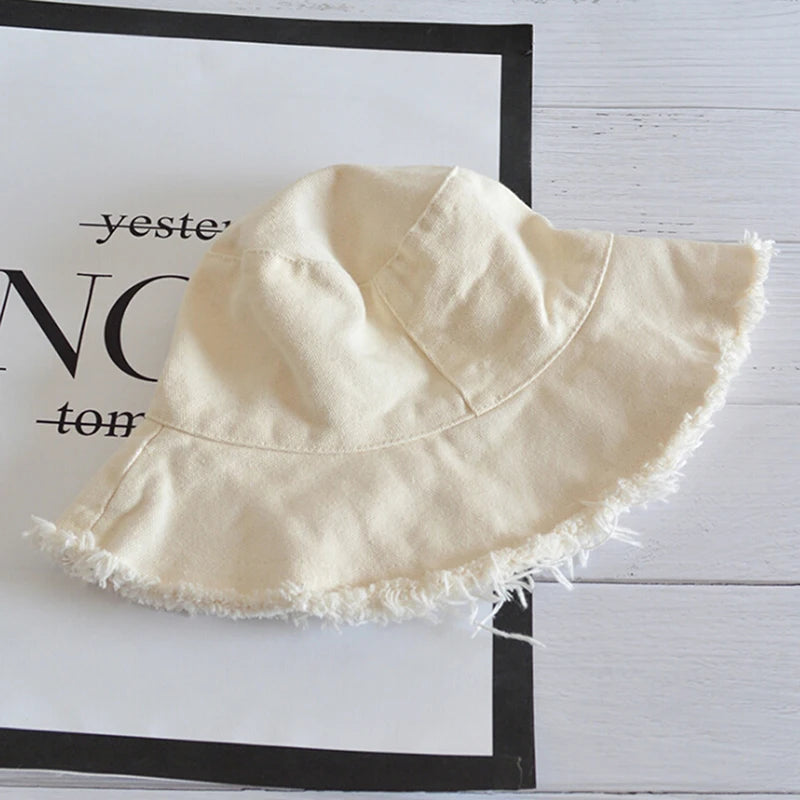 Fashion Women Cotton Bucket Hats