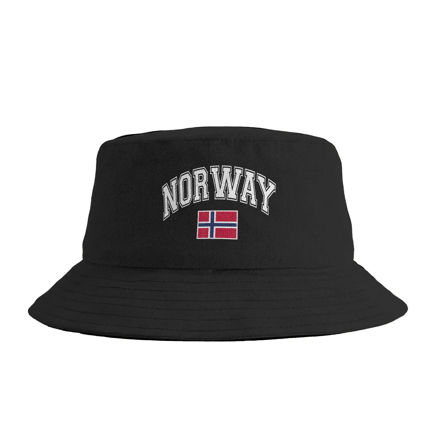 Norway Flag Scandinavia Gift Oslo Norway Bucket Hat