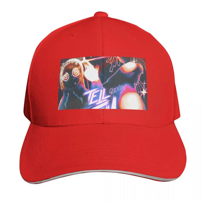 Tell Em Cover Curved Brim Baseball Cap