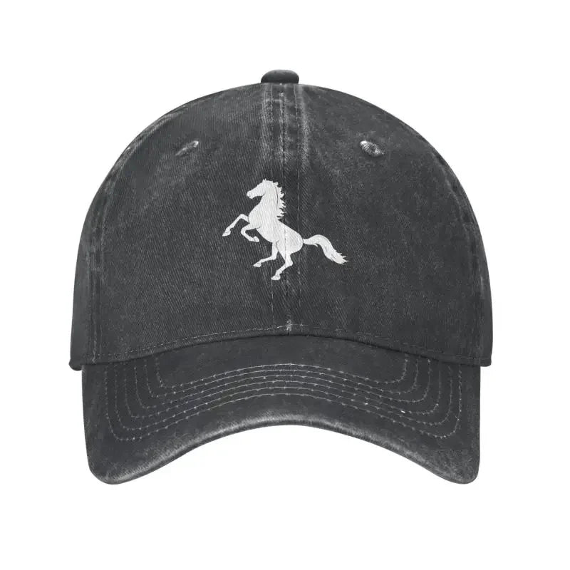 Custom Horse Logo Baseball Cap Unisex