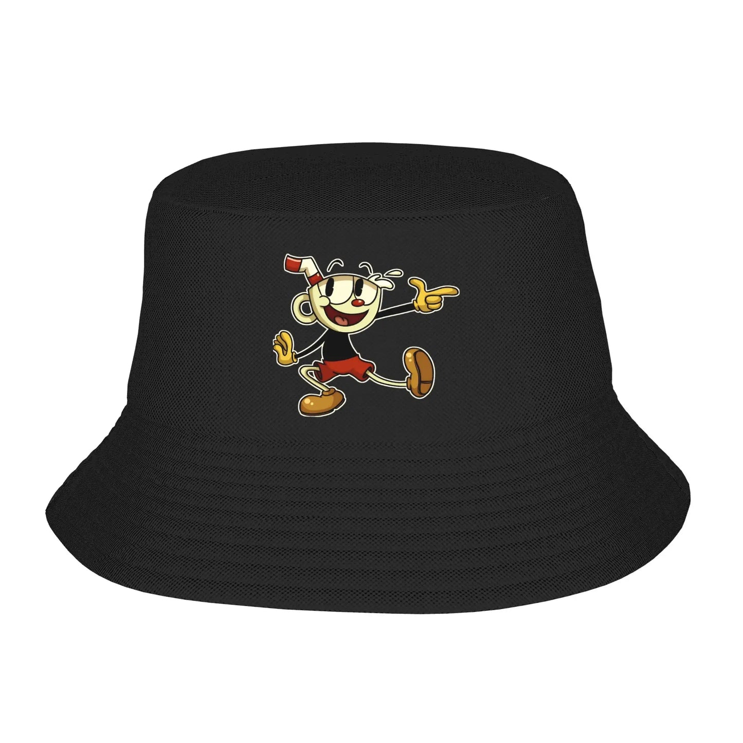 Cuppheads Bucket Hat Harajuku Fisherman Caps