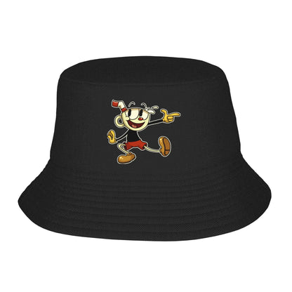 Cuppheads Bucket Hat Harajuku Fisherman Caps