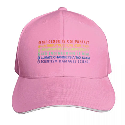 Scientism Is Stoopid Moisture Wicking Curved Brim Baseball Cap