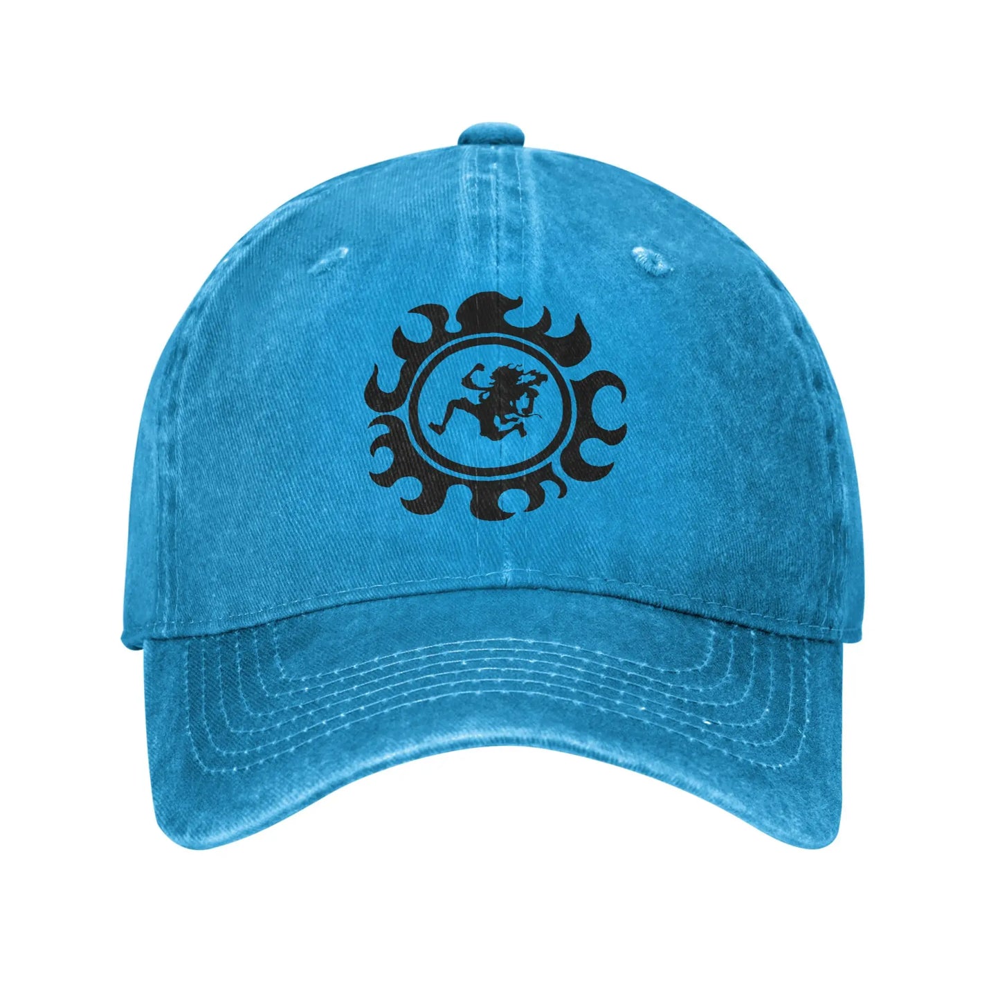Luffy Nika Logo Multicolor Visor Baseball Cap