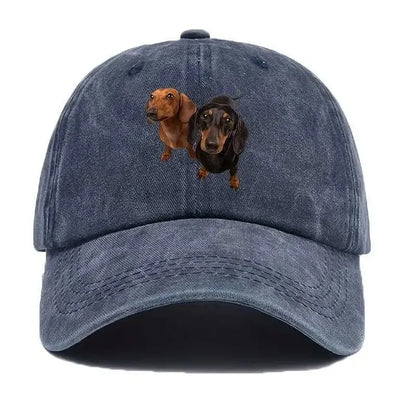 Dachshund Dog Vintage Baseball Cap