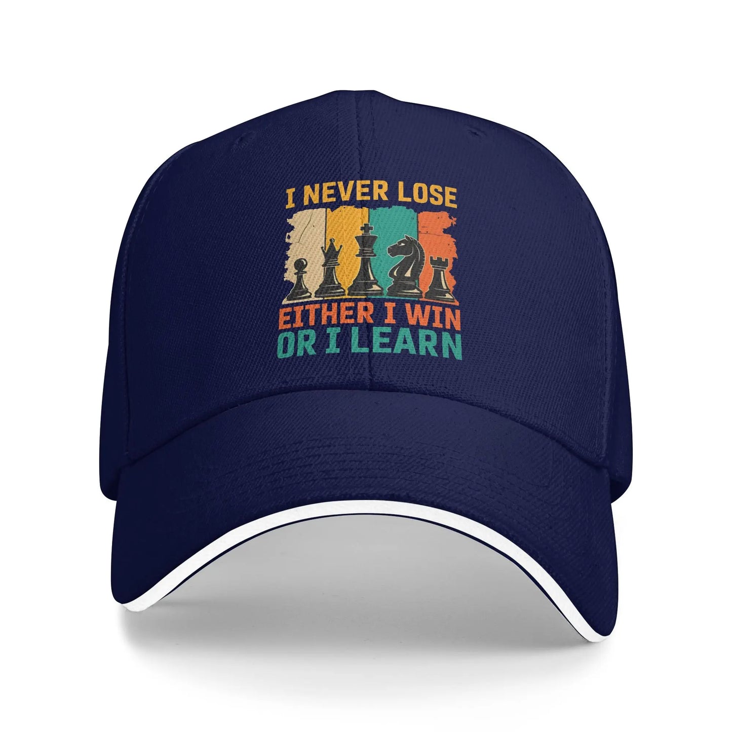 I Win Or I Learn Baseball Cap
