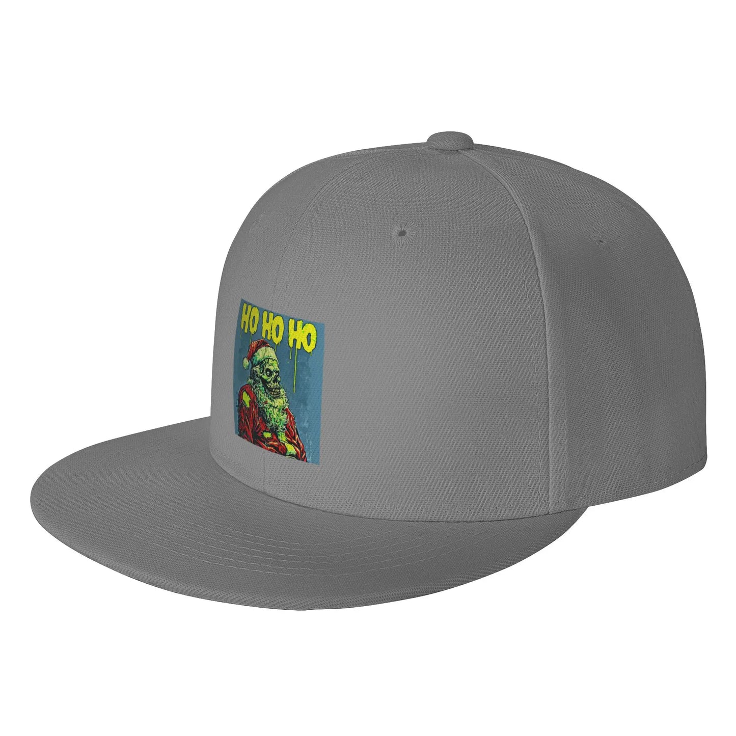 Zombie Santa Holiday Snapback Cap