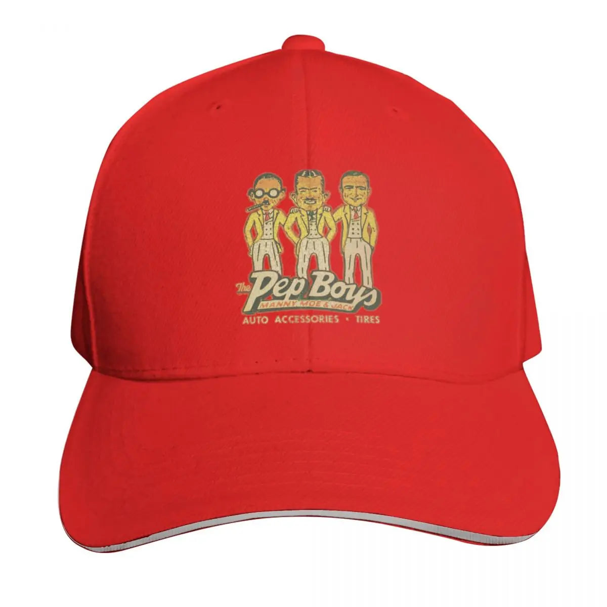 Pep Boys USA Two Tone Snapback Baseball Cap