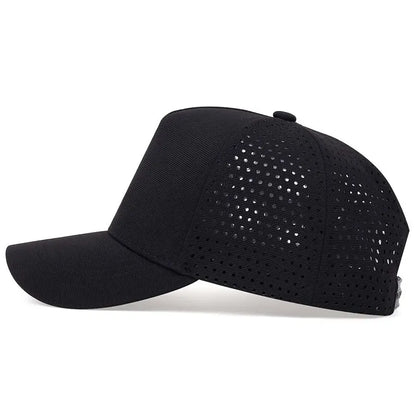 Unisex Solid Color Breathable Baseball Caps Spring And Summer