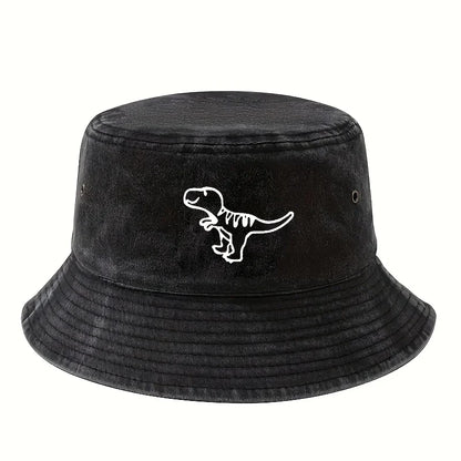 Fisherman's Hat Retro Washed Hat Flat Top Sunshade Hat