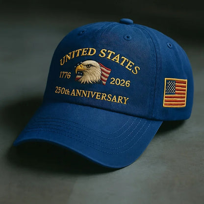 Vintage Eagle Embroidery Baseball Cap