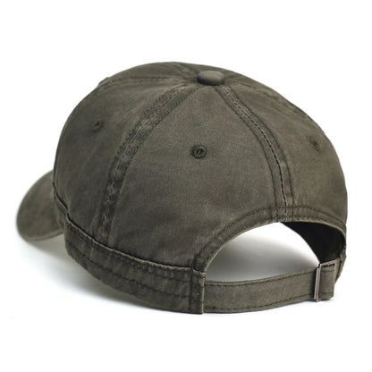 Vintage Washed Cotton Adjustable Dad Baseball Cap