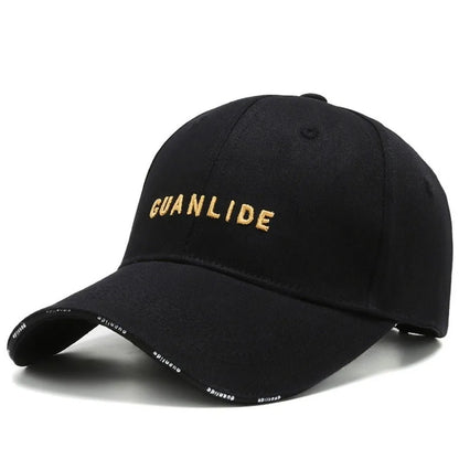 Embroidered Breathable Adjustable Soft Top Snapback Cap