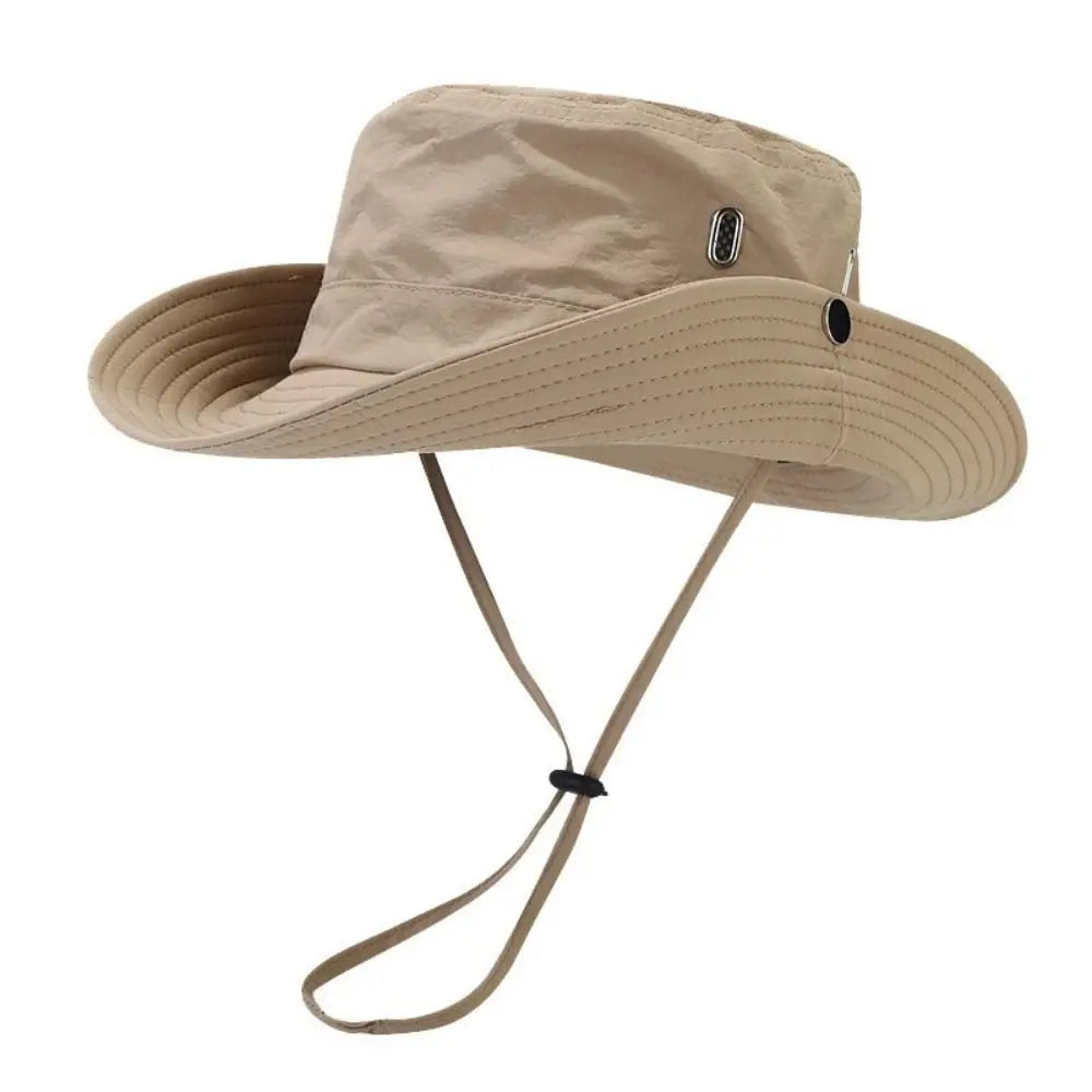 Waterproof Windproof Wide Brim UV Protection Bucket Hat