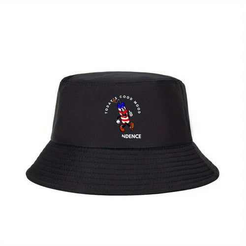 Good Mood Quote Foldable Bucket Hat Unisex Cap