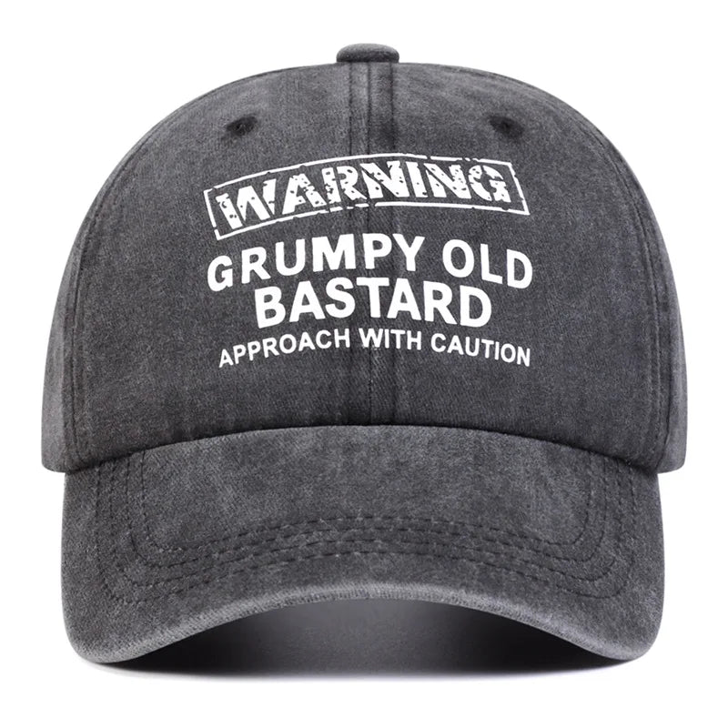 Letter Print Outdoor Baseball Cap