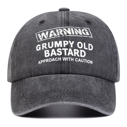 Letter Print Outdoor Baseball Cap